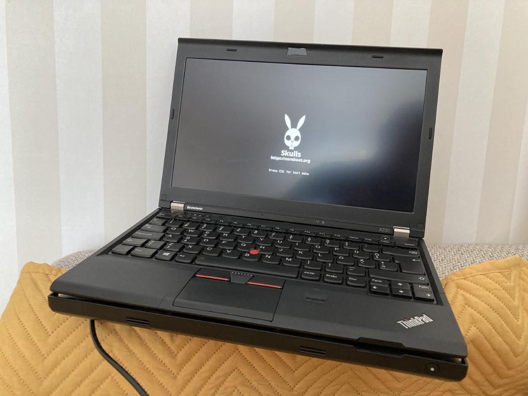 Picture taken after the fact, because I forgot to do it initially.