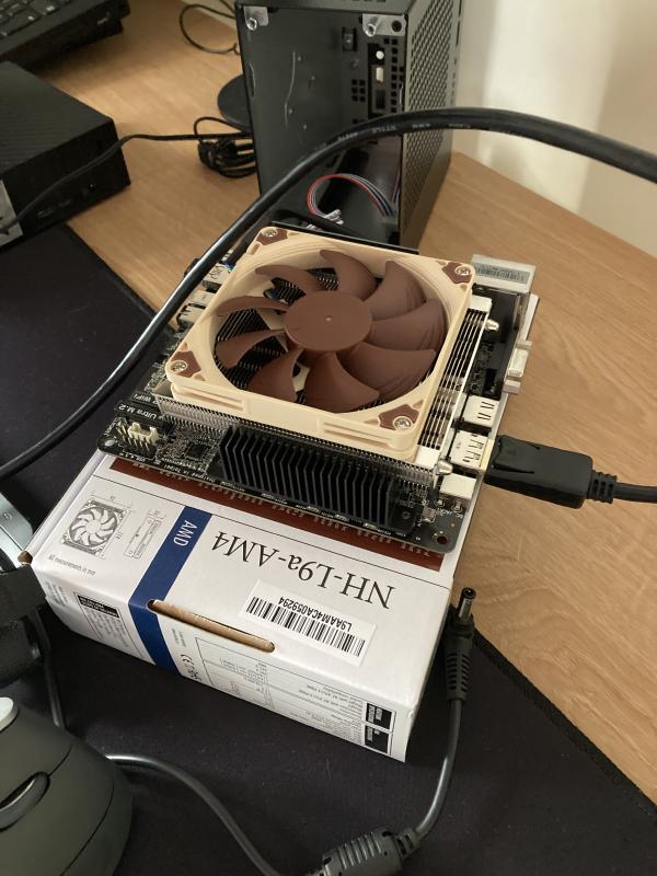 Never assemble the whole PC without checking if it actually works.